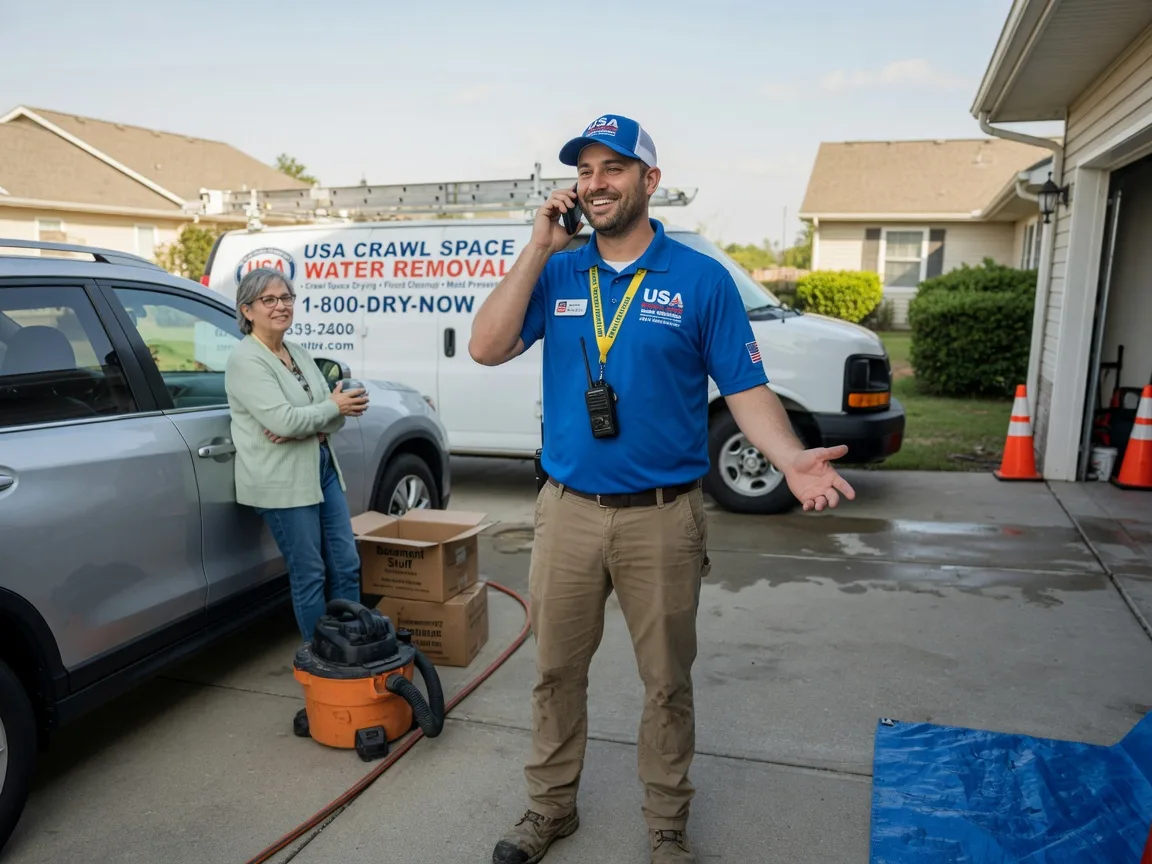 Crawl Space Water Removal Gaston, NC FAQs